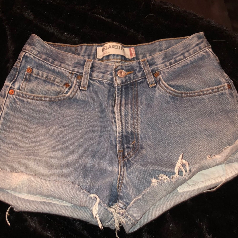 Levi’s 550 relaxed fit jean shorts